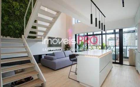 Apartamento à venda com 1 quarto e 67 m² em Campo Belo, São Paulo — foto 1 (Ref. IP38614)