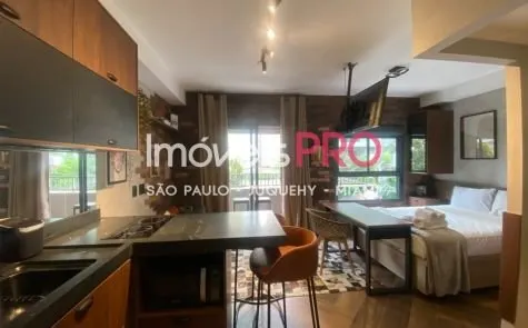 Apartamento à venda com 1 quarto e 30 m² em Moema, São Paulo — foto 1 (Ref. IP38688)