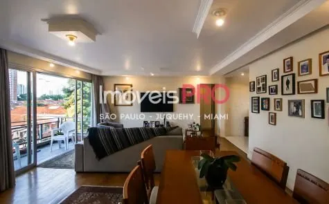 Apartamento à venda com 3 quartos e 140 m² em Campo Belo, São Paulo — foto 1 (Ref. IP38730)