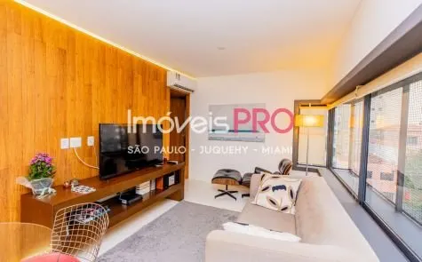 Apartamento à venda com 1 quarto e 52 m² em Jardins, São Paulo — foto 1 (Ref. IP38891)