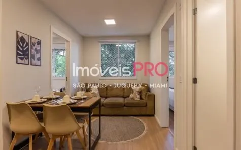 Apartamento à venda com 2 quartos e 34 m² em Santo Amaro, São Paulo — foto 1 (Ref. IP39017)