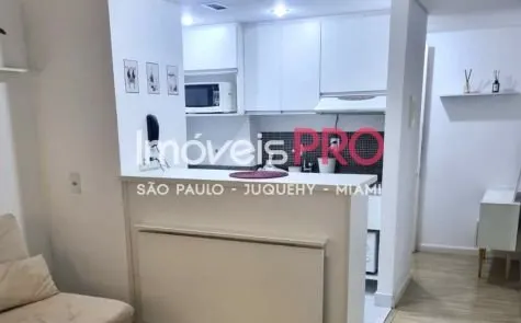 Apartamento à venda com 1 quarto e 42 m², R$ 550 mil em Moema Pássaros, São Paulo — foto 1 (Ref. IP39130)