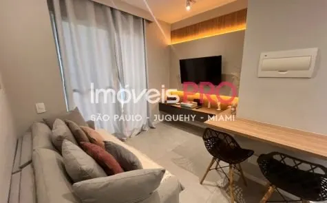 Apartamento à venda com 1 quarto e 27 m² em Moema, São Paulo — foto 1 (Ref. IP39199)