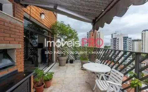 Cobertura à venda com 4 quartos e 345 m² em Campo Belo, São Paulo — foto 1 (Ref. IP39277)