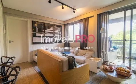 Apartamento à venda com 1 quarto e 55 m² em Brooklin, São Paulo — foto 1 (Ref. IP39390)