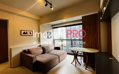 Apartamento à venda com 1 quarto e 35 m² em Vila Olímpia, São Paulo — foto 1 (Ref. IP40471)