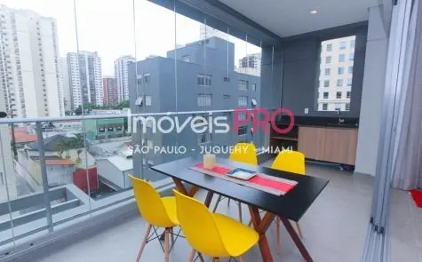Apartamento para alugar com 1 quarto e 44 m² em Moema, São Paulo — foto 1 (Ref. IP5199)
