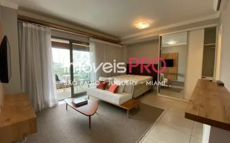 Apartamento para alugar com 1 quarto e 41 m² em Brooklin, São Paulo — foto 1 (Ref. IP6002)