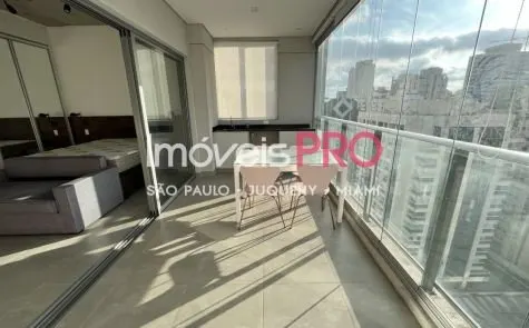 Apartamento para alugar com 1 quarto e 46 m² em Moema, São Paulo — foto 1 (Ref. IP6864)