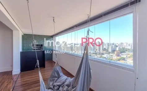 Apartamento para alugar com 3 quartos e 125 m² em Brooklin, São Paulo — foto 1 (Ref. IP815)