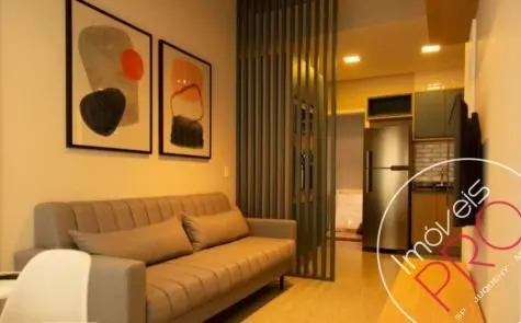 Apartamento para alugar com 1 quarto e 44 m² em Moema, São Paulo — foto 1 (Ref. IP8443)