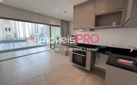 Apartamento para alugar com 1 quarto e 44 m² em Moema Índios, São Paulo — foto 1 (Ref. IP849)